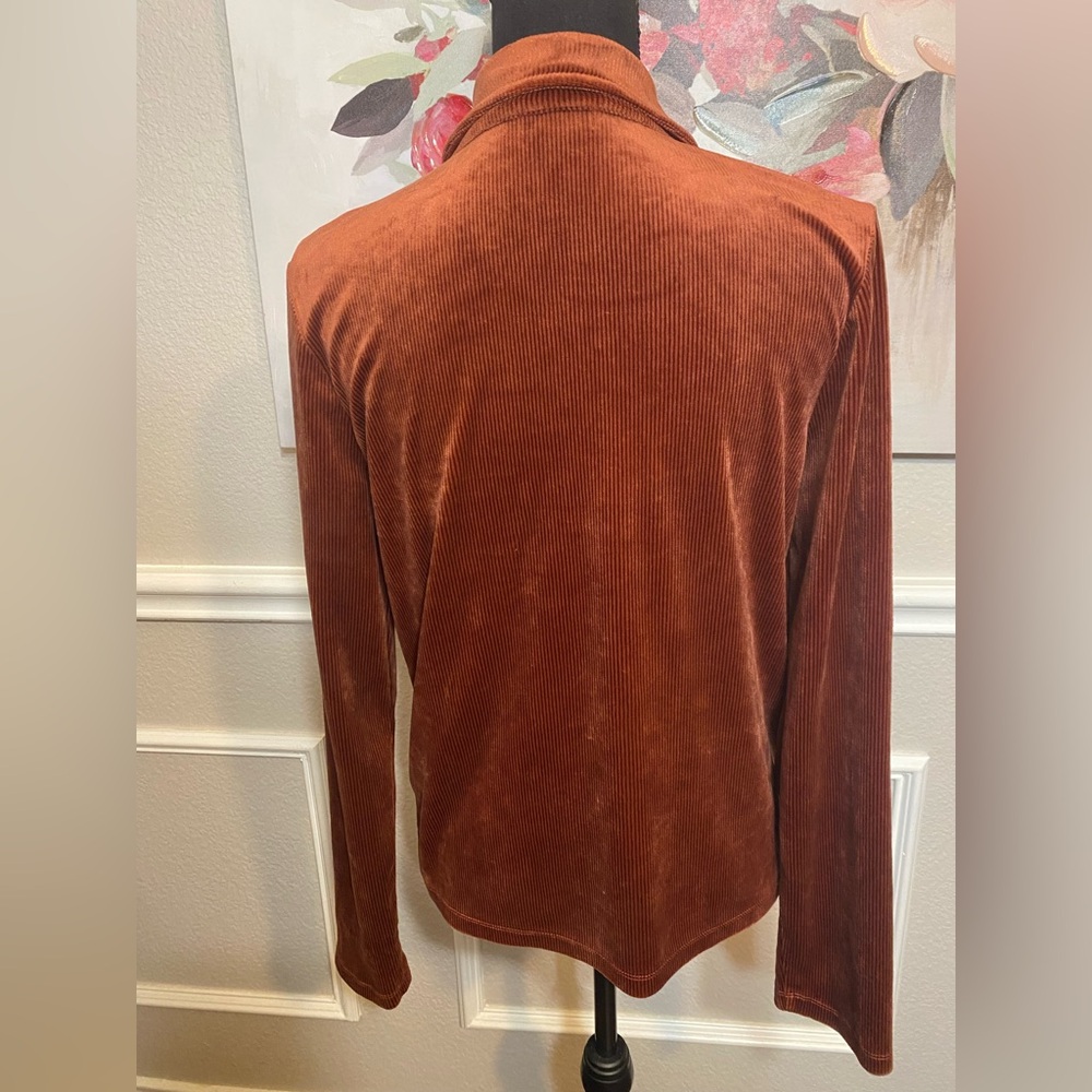 Rust Button-Up Top - Picture 7 of 11